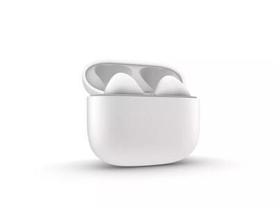 TWS White Earphone Generation 3