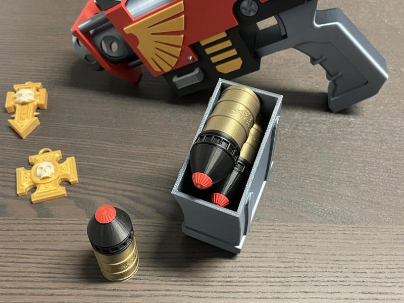 W40k Space Marine Bolter Pistol Cartridges