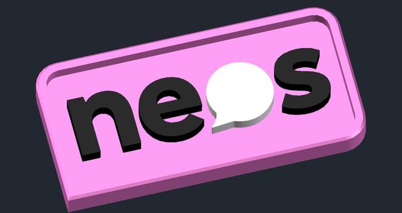 NEOS Österreich - Logo Keychain