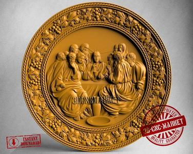 The Last Supper STL, The Last Supper 3d figure, stl, 3d printer STL files, 3d printing stl, best stl, STL files, stl file 3d printing