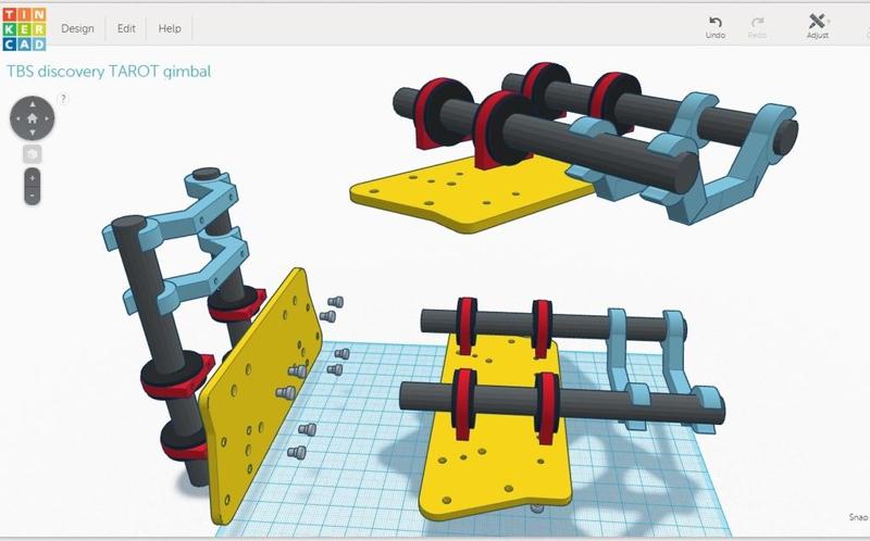 TBS discovery TAROT gimbal