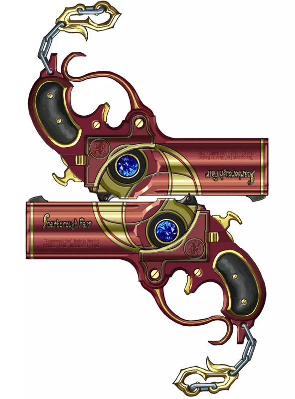 Bayonetta scarborough fair gun 3D printing