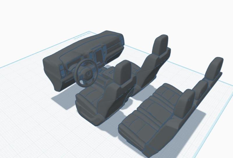 Ram 3500 complete Interior