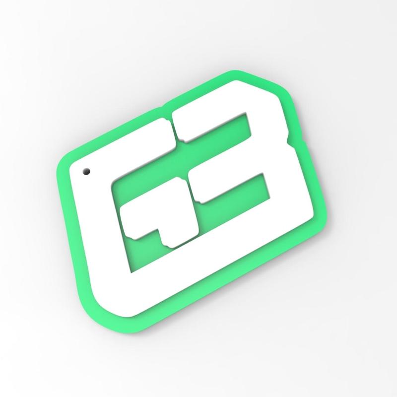 George Russell #63 F1 Keychain - 3D Printable