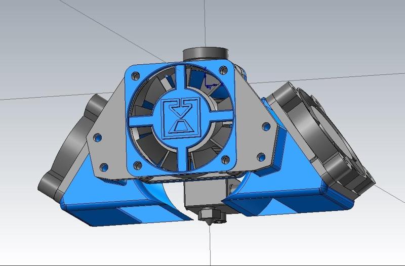 Ventilador de capa para ventiladores de 40mm