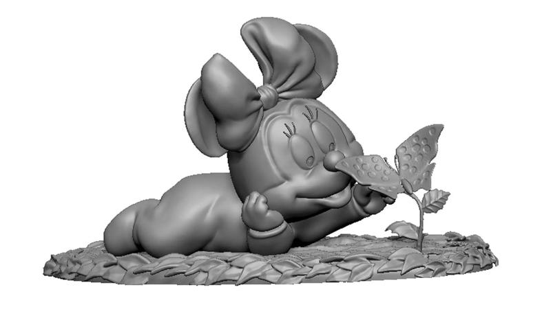 Baby mouse STL 3d printable