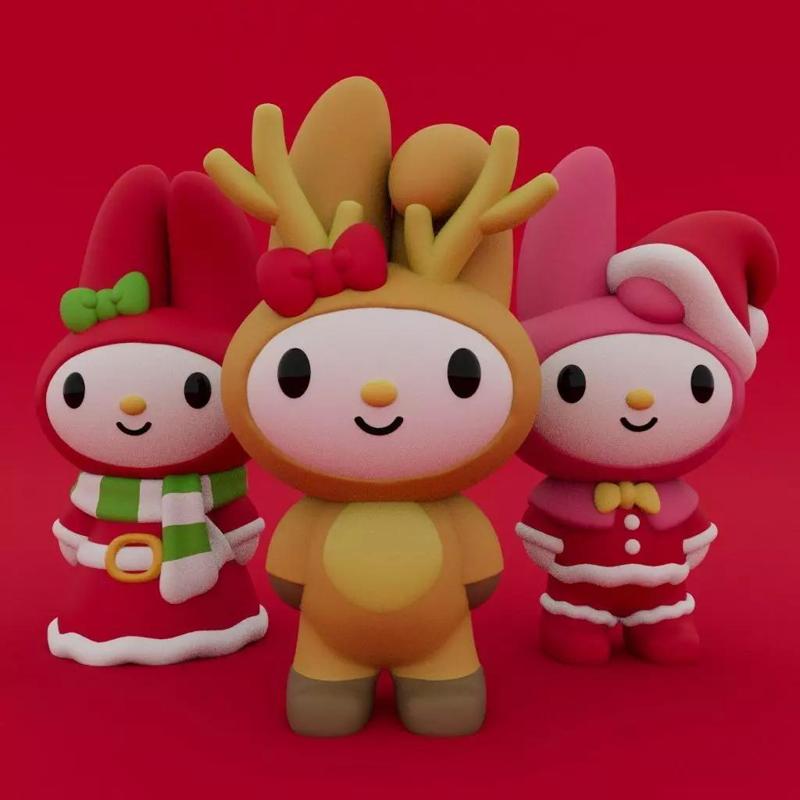 Christmas Special Cute My Melody Collection