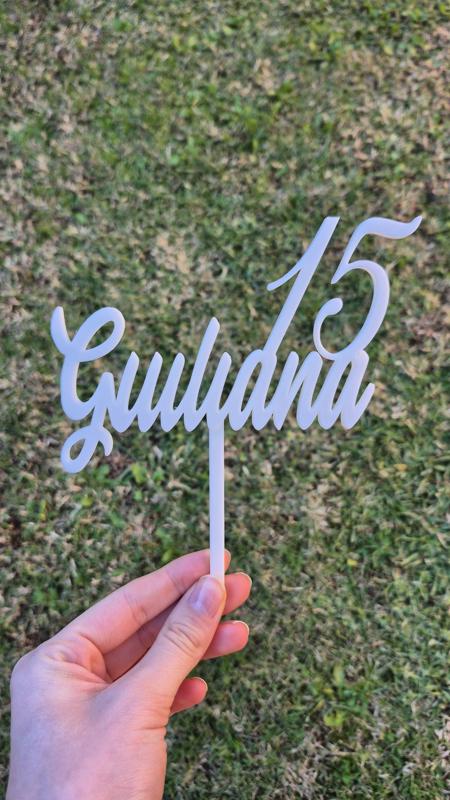 topper 15 years giuliana