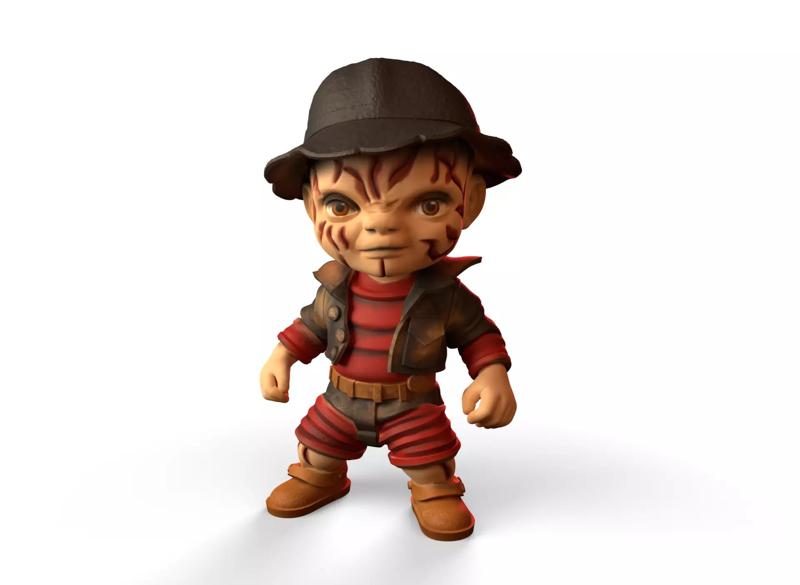 Cartoon Freddy Krueger
