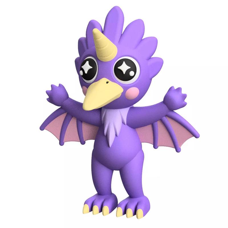 Cute Cryptid Van Meter Visitor 3D Printable Monster Figure