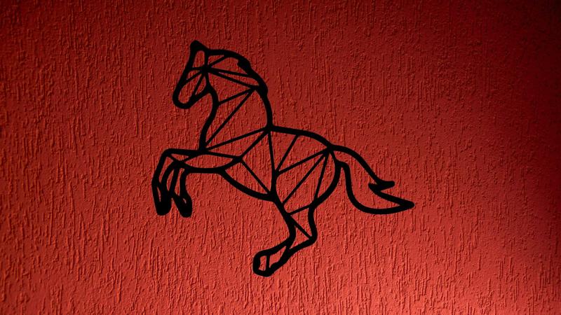 2D Horse Wall decoration