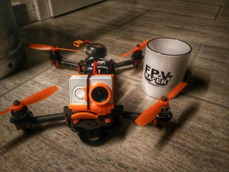 ImmersionRC Vortex 285 - Xiaomi Yi Mount