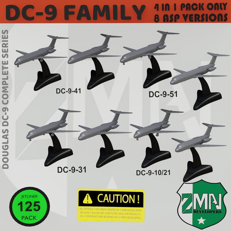 DC-9-10/21/31/41/51 (FAMILIES PACK) V5
