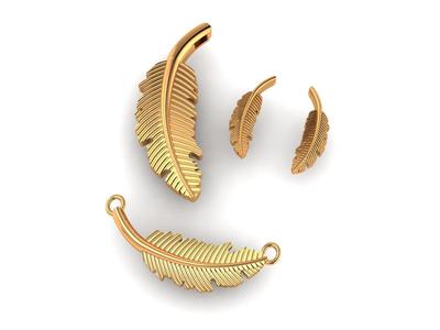 Feather design miniset