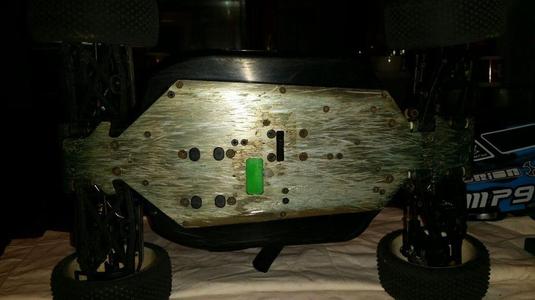 Kyosho Inferno MP9e TKI RTR Chassis Hole Cover