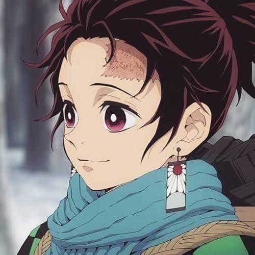 Hanafuda Tanjiro Earring Hanafuda Earrings