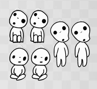 KODAMAS EARRINGS (KODAMA EARRINGS)