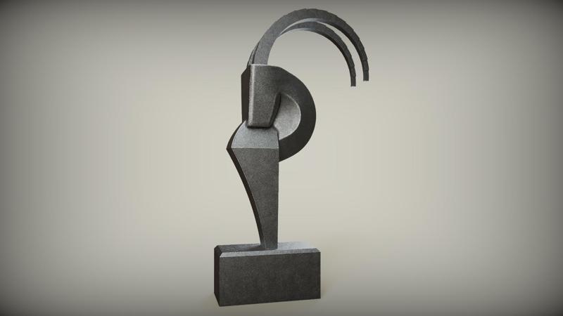 Mountain Goat Home Decor 3D Model