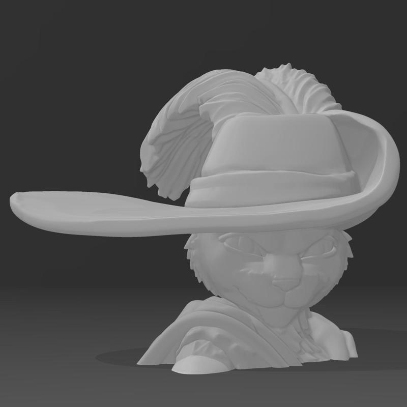 Puss in Boots Head Bust [Shrek]