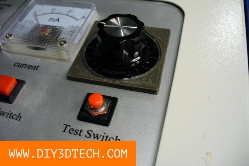 k40 CO2 Laser Dial Cover and Shim!