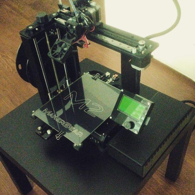 MakerGear M2 Geetech LCD Case & Mount