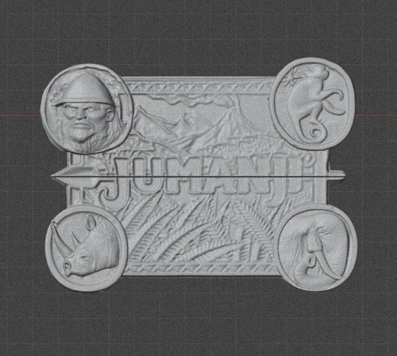 Jumanji board game top logo