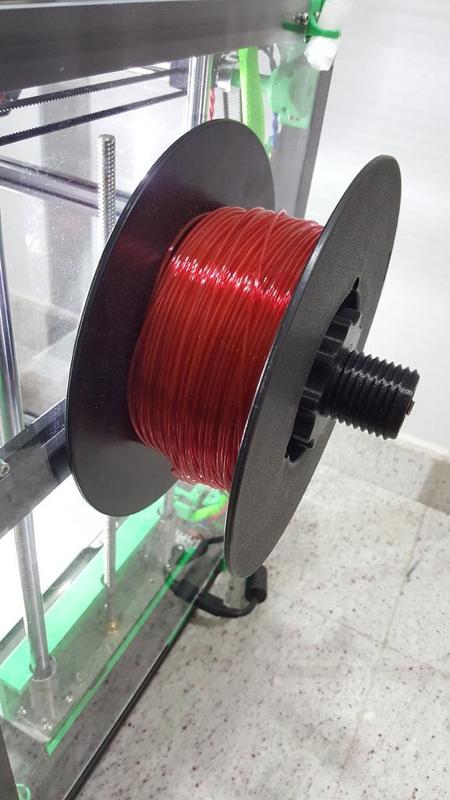 Ultimaker 2 Aluminum Extrusion Adapter for Low friction Spool Holder