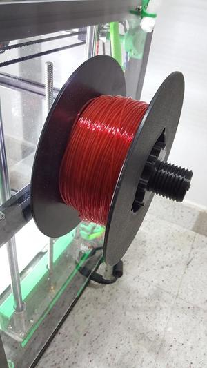 Ultimaker 2 Aluminum Extrusion Adapter for Low friction Spool Holder