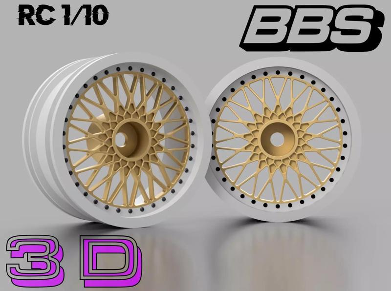 RC Rim BBS RS replica - scale 1-10