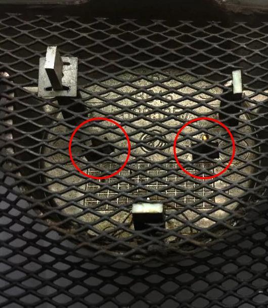 Alfa Romeo GTV 916 Front Emblem Holder Plugs