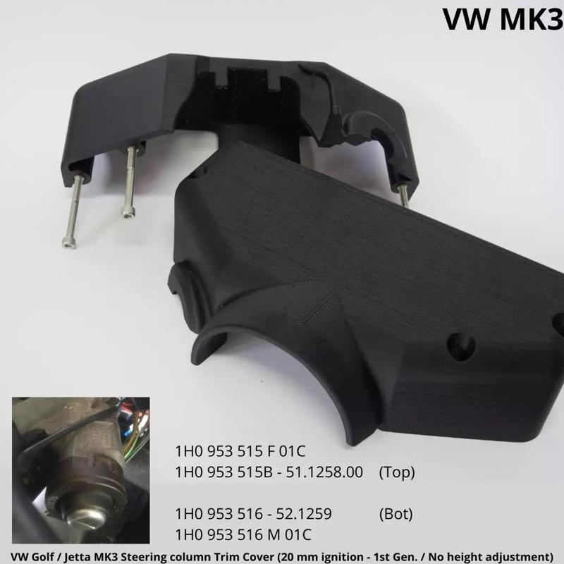VW Golf  Jetta MK3 Steering column Trim Cover 20 mm 1st Gen NReg