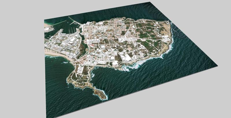 Cityscape Peniche Portugal