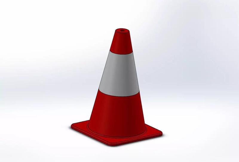 Traffic Cone 3D print model