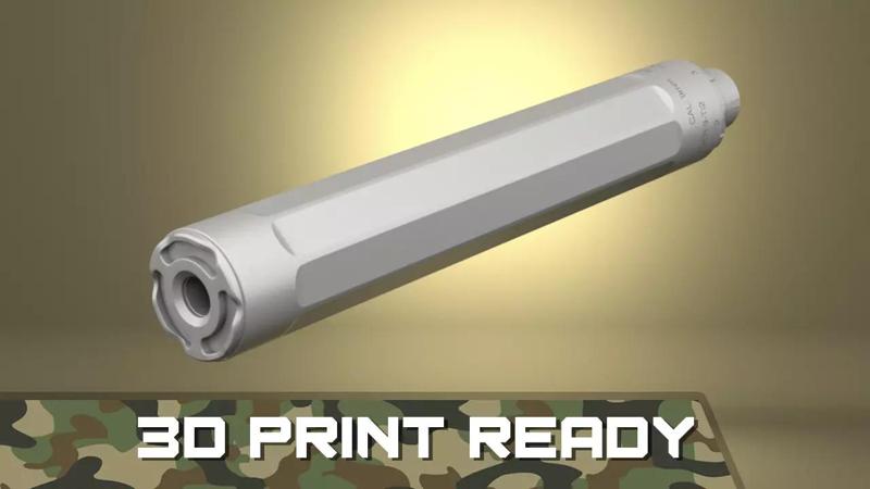 Airsoft SF RYDER 9-TI2 SUPPRESSOR Hollow body