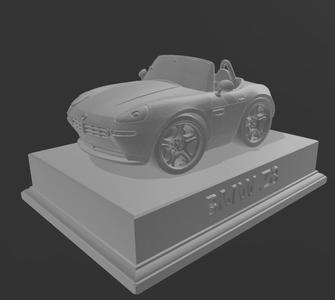 BMW Z8 CARTOON COLLECTION CAR