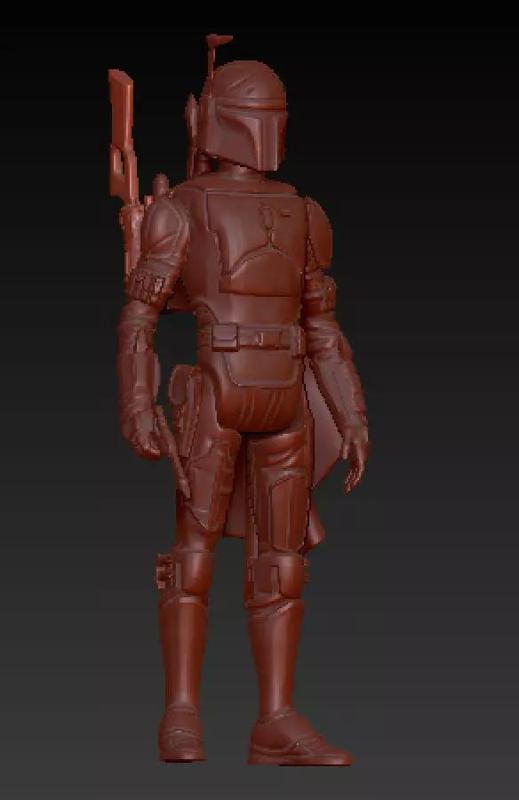Jointed mandalorian  for custom