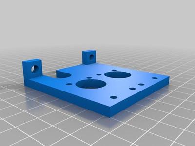 Double extruder mod Printrbot Simple Metal