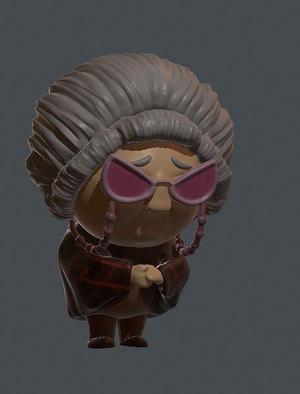 figure emotion nostalgia, granny, inside out 2 of the reverse 2