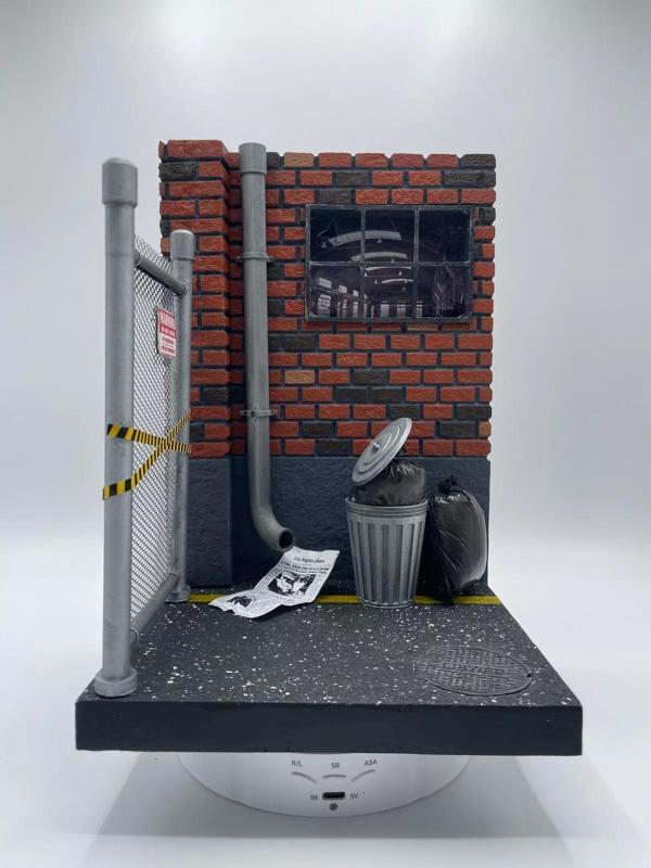 street alley diorama base
