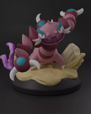 Pokemon - Drapion in the Desert Figure