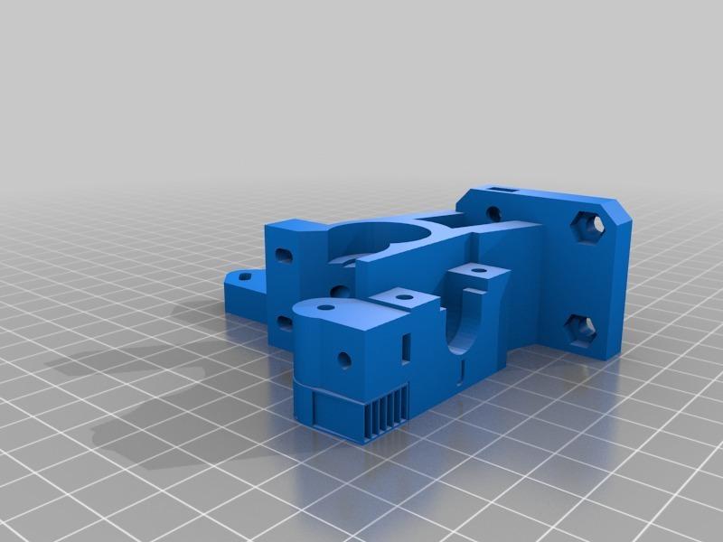 Modified Jhead Compact Extruder for I3 Rework