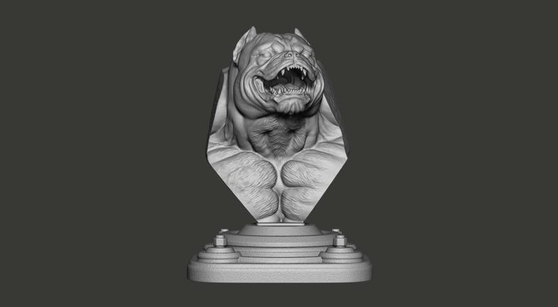 American Bully Hulk Bust