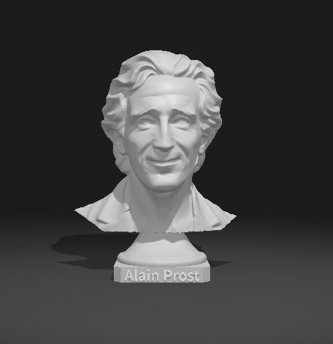 Alain Prost Premium Statue
