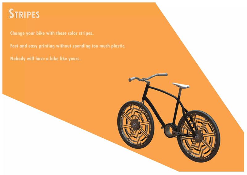 Stripes metal plate with holes