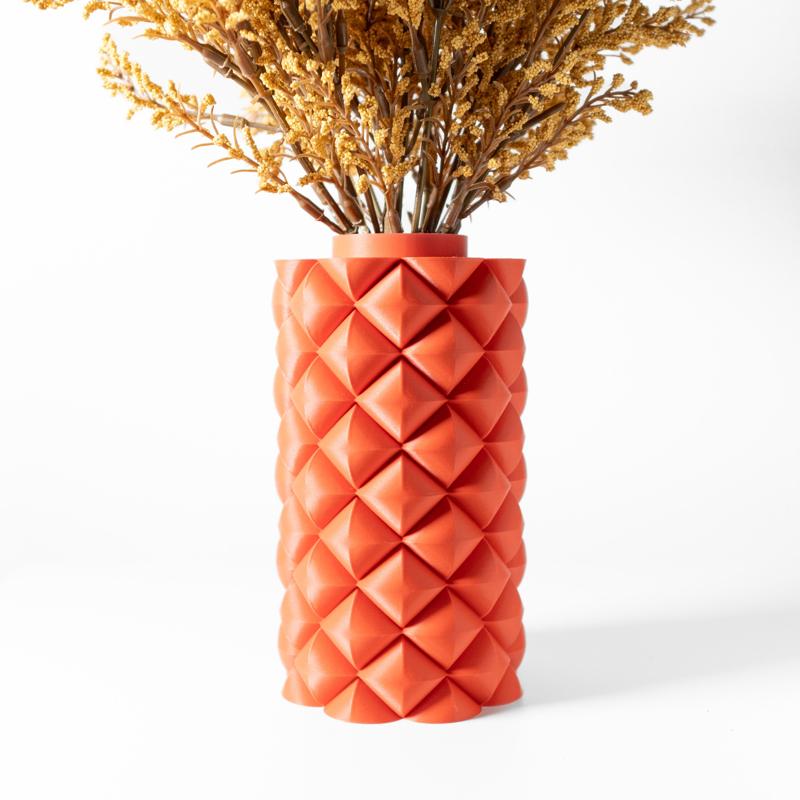 The Kani Vase, Modern and Unique Home Decor for Dried and Preserved Flower Arrangement  | STL File