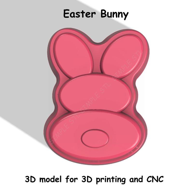 Easter Bunny Stl File