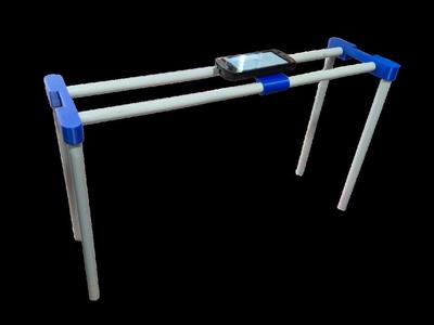 Mobile phone holder for overhead recording 