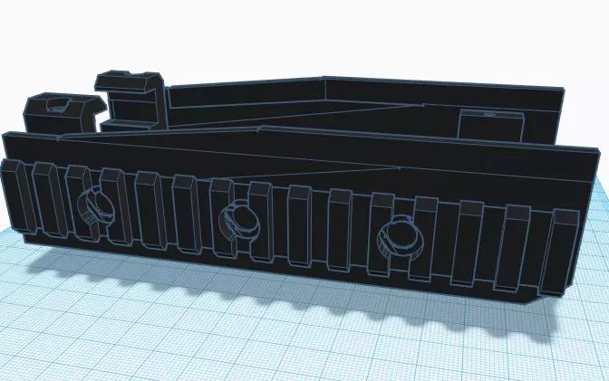 ATA airsoft F2000 RIS Handguard