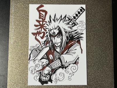 Jiraiya Naruto Hueforge