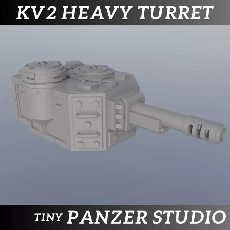 Heavy Turret KV2 - presupported